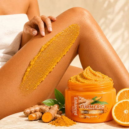 Beeclara® |✨ Turmeric Glow Scrub — Buff Away Dull, Rough Skin for a Softer, Smoother-Looking Glow 🧡