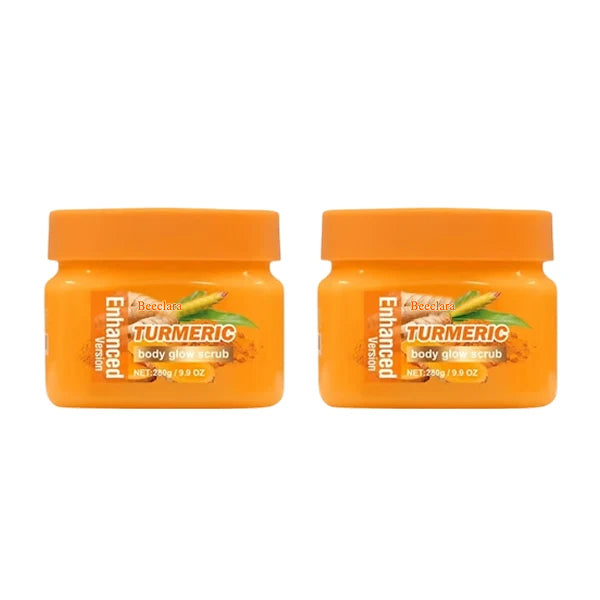 Beeclara® |✨ Turmeric Glow Scrub — Buff Away Dull, Rough Skin for a Softer, Smoother-Looking Glow 🧡