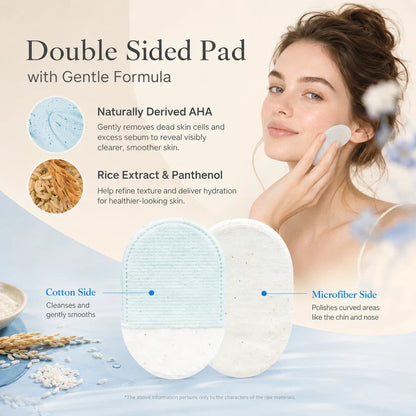 Body Gommage Exfoliating Pad 8ea for bumpy skin flaky skin body scrub