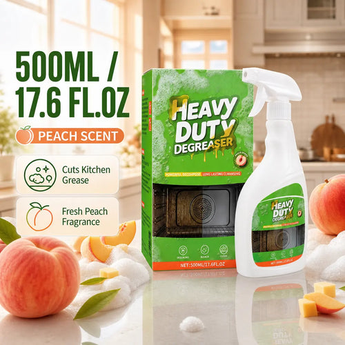Duty Dual-Action Concentrated Kitchen Degreaser Spray  - Deep Degrease Spray for Hood, Stove, Stainless Steel Sink & Appliances, Backsplashes Degrease, Household Cleaners for Kitchens