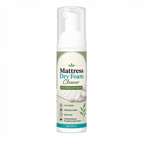 No-Rinse Mattress Dry Foam Cleaner-Enzyme- Powered Formula with Quick-DryTechnology- deal for Mattresses Sofas, Car Seats & pillows