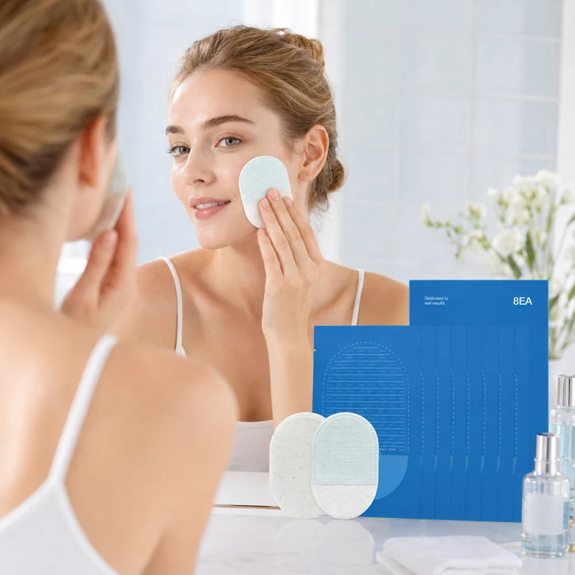 Body Gommage Exfoliating Pad 8ea for bumpy skin flaky skin body scrub