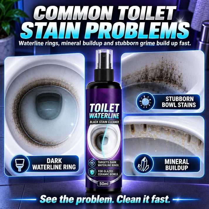 🥳 Hot Seller 🥳💞 Over 10,000 sold! Toilet Water Line Cleaner—Targets black rings with a special formula that reduces scrubbing. Makes your toilet look brand new—hurry and grab yours now!