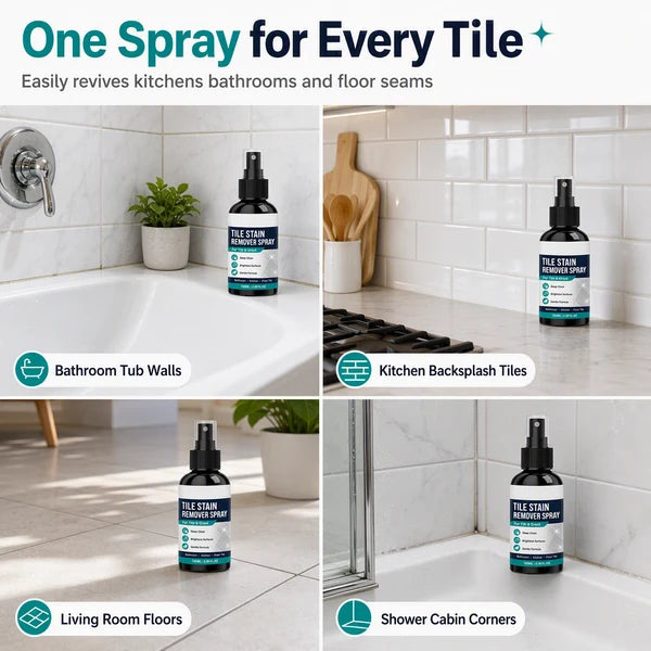 🧼2+2 GRATIS!!🎯 Fugenreinigungsspray – Einfache Pflege von Fliesenfugen und Flecken in feuchten Bereichen