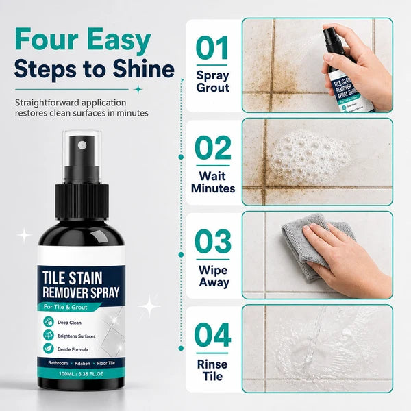 🧼2+2 GRATIS!!🎯 Fugenreinigungsspray – Einfache Pflege von Fliesenfugen und Flecken in feuchten Bereichen